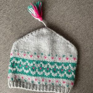 vintage knit beanie